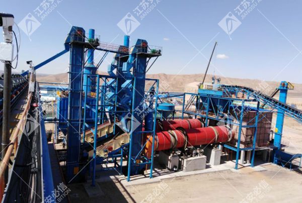 300T小時石英砂烘干