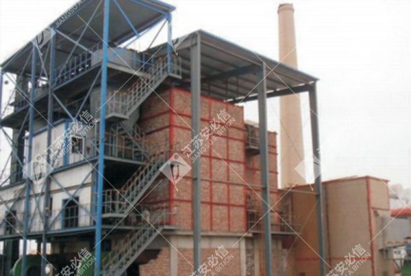 雙流化床燃煤熱風爐